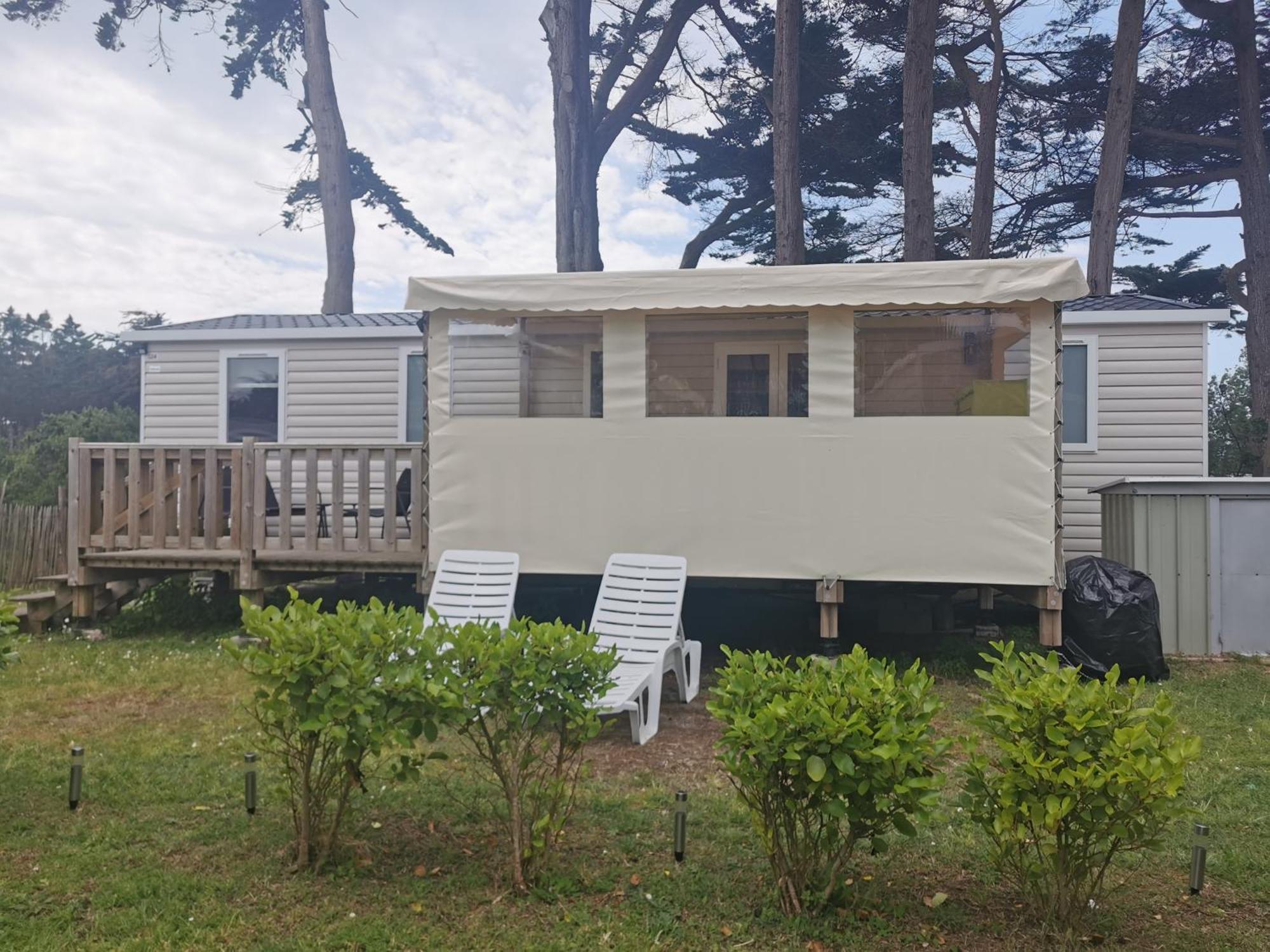 Mobilhome Vue Ocean La Costa Breizha Quiberon Dış mekan fotoğraf