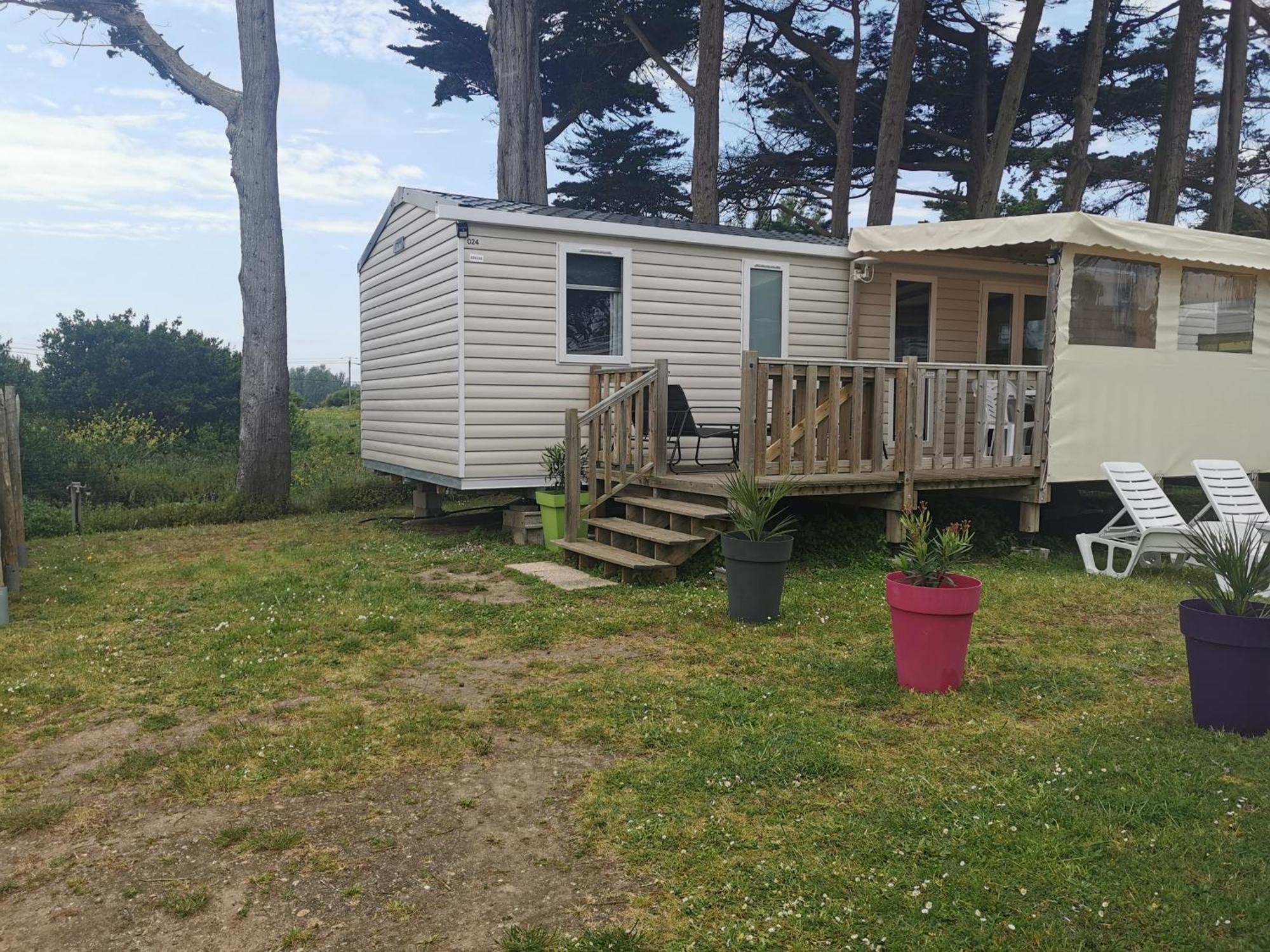 Mobilhome Vue Ocean La Costa Breizha Quiberon Dış mekan fotoğraf