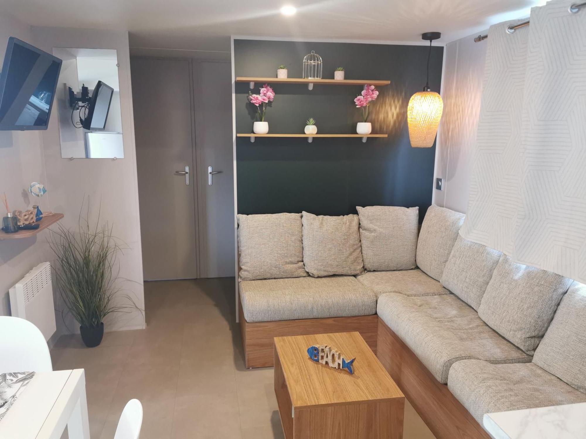 Mobilhome Vue Ocean La Costa Breizha Quiberon Dış mekan fotoğraf