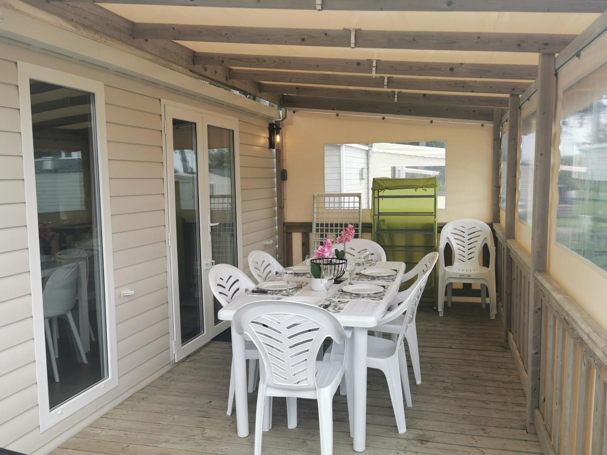 Mobilhome Vue Ocean La Costa Breizha Quiberon Dış mekan fotoğraf